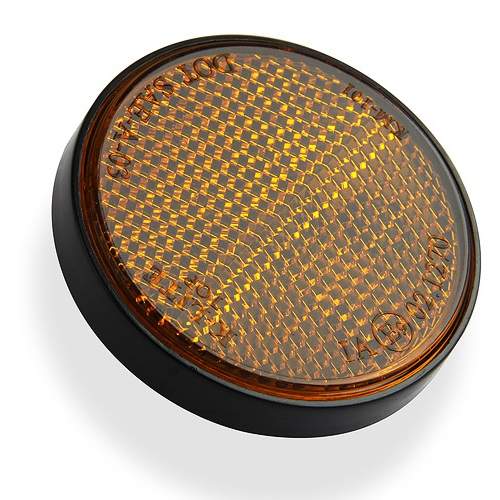 Yellow reflector round D56mm reflector 700591
