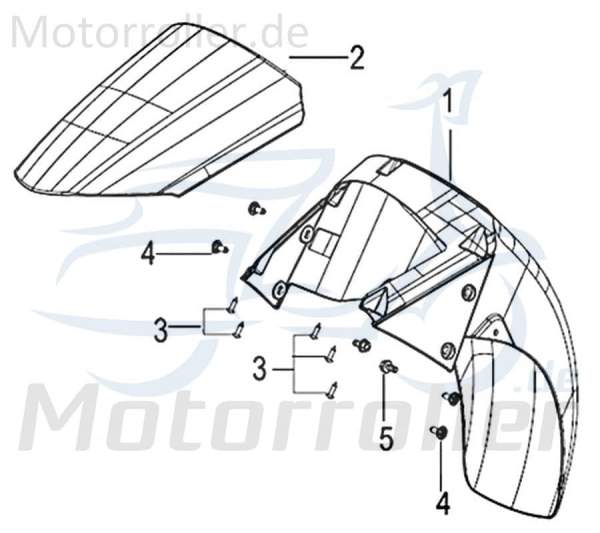 Schraube M6x15,2mm Jonway Insignio 250 DD Scooter 750415 Motorroller.de Bundschraube Maschinenschraube Flanschschraube Flansch-Schraube Bund-Schraube