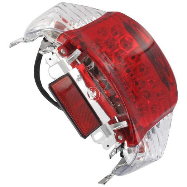 Rear light with LED cpl. clear turn signal lenses 160225