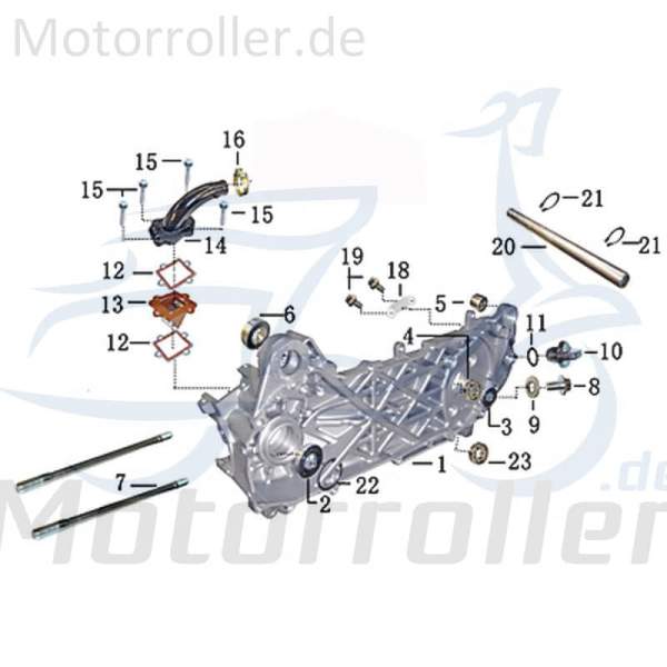 SMC Zahnradnabe Jonway Florett 2.0 50 City 28150-EQ5B-9000 Motorroller.de Zahnritzelnabe Antriebsrad 50ccm-2Takt Scooter Florett 2.1 RS 50 Moped