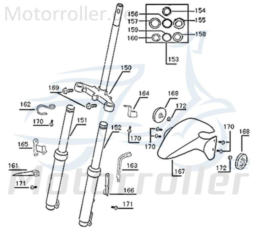 SMC Bundschraube M10x30mm Jonway Scooter 50ccm 92101-10030-09 ...