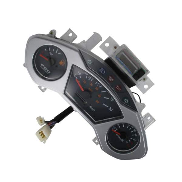 PGO Tachometer Star 50 Geschwindigkeitsmesser Roller 50ccm C156A0020003 Motorroller.de Geschwindigkeitsanzeige Speedometer kmh-Anzeige Tachoeinheit