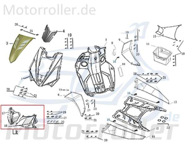 Deckel Kappe 64303-ABA9-9000 Motorroller.de