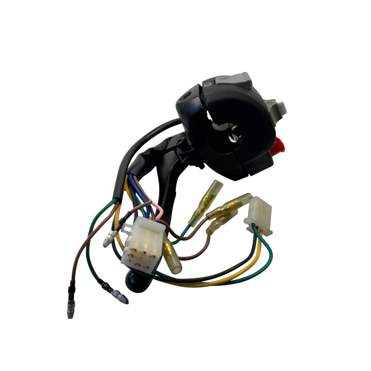 Simoni Racing Hupen-Schalter Typ C - 55mm Durchmesser, 2 Anschlüsse, Universell Für Auto & Motorrad