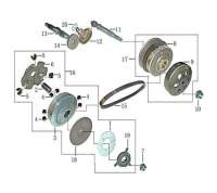 Vorschau: Bundmutter M10x1.25 weiß verzinkt Rex RS450 50ccm 4Takt Motorroller.de Sechskantmutter Flanschmutter Sechskant-Mutter Flansch-Mutter Maschinenmutter Vorschau: Bundmutter M10x1.25 weiß verzinkt Rex RS450 50ccm 4Takt Motorroller.de Sechskantmutter Flanschmutter Sechskant-Mutter Flansch-Mutter Maschinenmutter