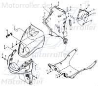 Trittbretverkleidung unten grau (66) PGO P2626000660 Trittbretverkleidung unten grau (66) PGO P2626000660