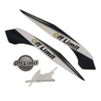 Dekor REX RS450 Frontverkl. = schwarz oder blau 86824 Dekor REX RS450 Frontverkl. = schwarz oder blau 86824