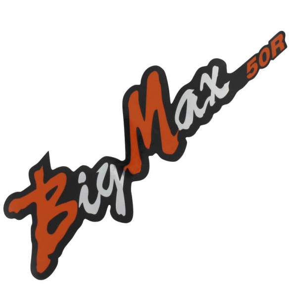 PGO Big Max 50 Aufkleber "Big Max Big Max 50 R" Sticker Dekor P1601350000 Motorroller.de Dekor-Aufkleber Klebeetikett Schriftzug Emblem Scooter