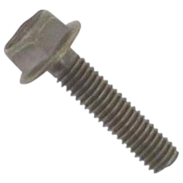 Screw M6x22mm w. collar green galvanized 9040606022-1