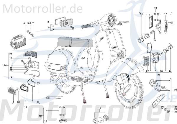 Federscheibe Kreidler STAR Deluxe 4S 125 Scooter SF504-1039 Motorroller.de Federring Spannscheibe Ausgleichsscheibe Feder-Ring Zwischenscheibe Moped