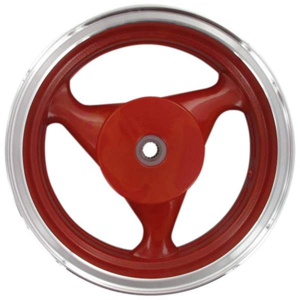 AGM Fighter 50 One Felge Alu Rad Alurad Roller Motorroller.de Jonway 50ccm 2Takt 1E40QMB YY50QT-28 50cc 2T Minarelli liegend hinten Alufelge
