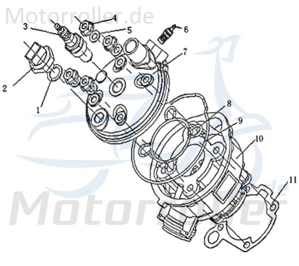 Zylinder Kreidler Supermoto 50 DD Motorrad 733029