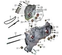 Preview: Simmerring Getriebe 17x30x6mm Simmering 703950 Preview: Simmerring Getriebe 17x30x6mm Simmering 703950