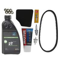 Inspektion Set 2Takt 50ccm Keilriemen 788x17x28mm Kit 8007157 Motorroller.de Wartung Satz Service Scooter Jonway Florett 50 RS DD Galactica Moped Inspektion Set 2Takt 50ccm Keilriemen 788x17x28mm Kit 8007157 Motorroller.de Wartung Satz Service Scooter Jonway Florett 50 RS DD Galactica Moped