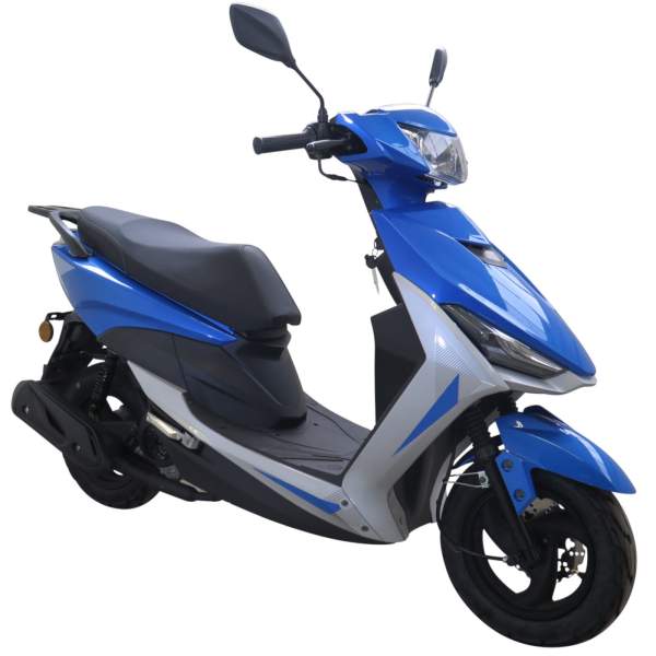 Motorroller GMX 460 Sport S blau 45 km/h Euro 5 inkl. Topcase/Helmkoffer Gebraucht Mokick Scooter Roller