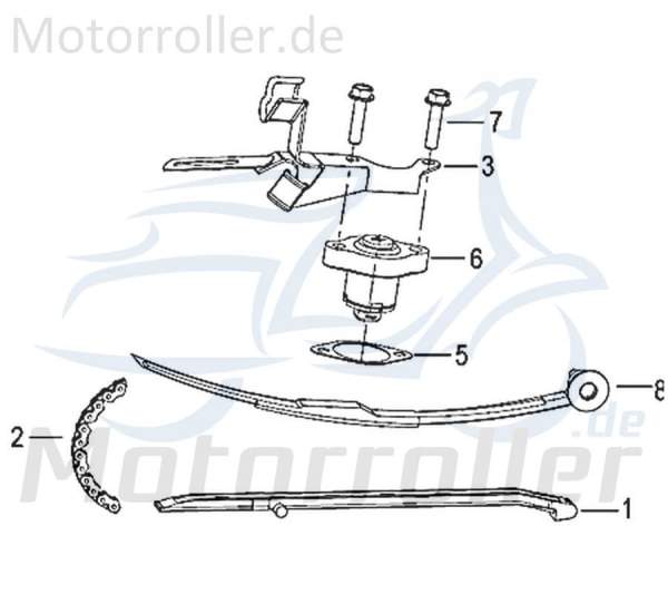Kreidler Insignio 125 2.0 Schraube 125ccm 4Takt 750031 Motorroller.de Bundschraube Maschinenschraube Flanschschraube Flansch-Schraube Bund-Schraube