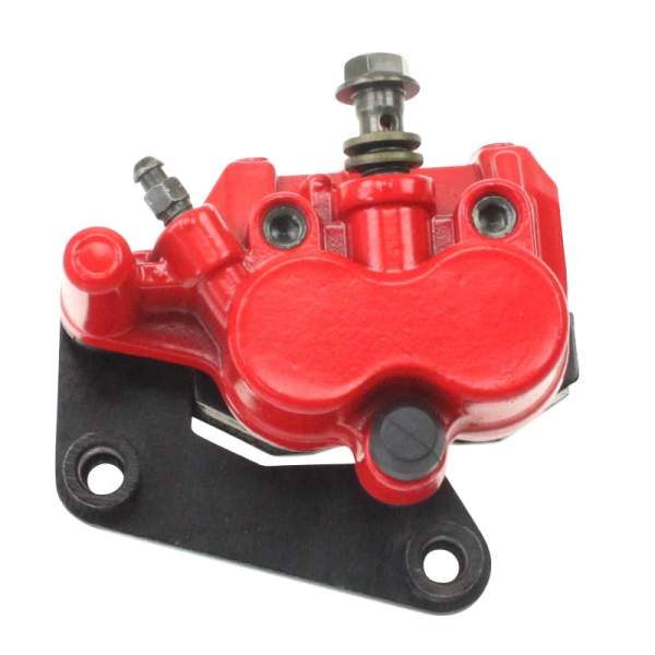 Brake caliper red front left complete 2090204-9-A-R-KPL