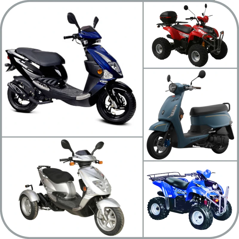 Ersatzteile für Motorroller der Marke PGO