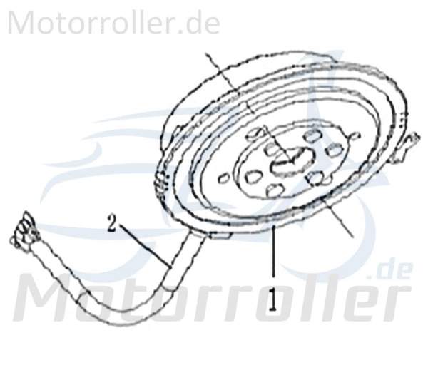 Rotor Lichtmaschine Kreidler DICE SM 50 LC Motorrad 733103 Motorroller.de Magnetscheibe Standard Supermoto 50 DD Ersatzteil Service Inpektion
