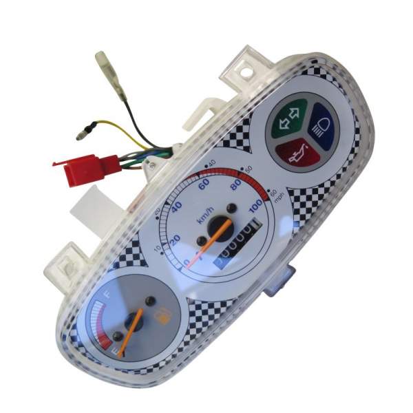SMC Tachometer 80km/h Geschwindigkeitsmesser 55510-PAF-02 Motorroller.de Geschwindigkeitsanzeige Speedometer kmh-Anzeige Geschwindigkeits-Anzeige