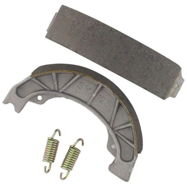 Rex RS500 Brems-Belaege Bremsbacken Brems-Beläge Motorroller.de Bremsbeläge Bremsbelag 50ccm 4Takt 139QMB JSD50QT-13 50cc 4T 139QMA