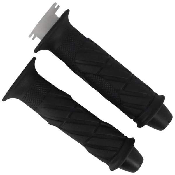 Rex RS500 Handgriff-Set Gasgriff Drehgriff Roller Motorroller.de Lenkergriff 50ccm 4Takt 139QMB JSD50QT-13 50cc 4T 139QMA Lenker-Griffe