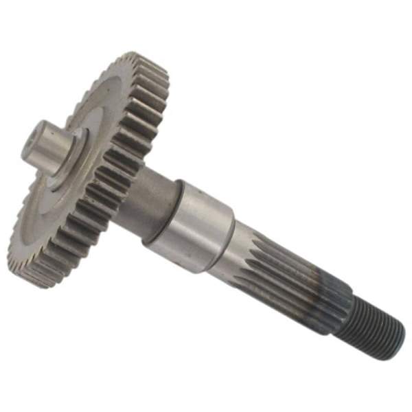 Gearbox output shaft 44 Z L 141mm drum brake. 2T 50cc YYGY0500-0918