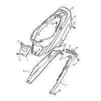 Emblem silber bis FG-Nr. 80110 Heckverkleidung 75648 Emblem silber bis FG-Nr. 80110 Heckverkleidung 75648