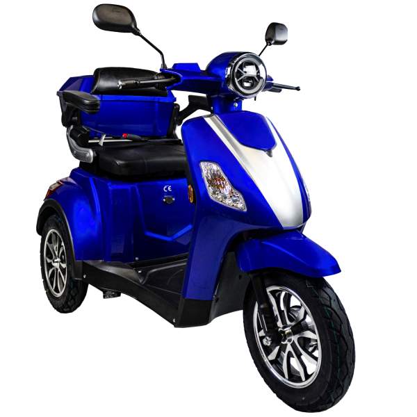 Elektroroller Scoody E3 Trike Y3 blau 25 km/h Elektro-DreiradGebraucht
