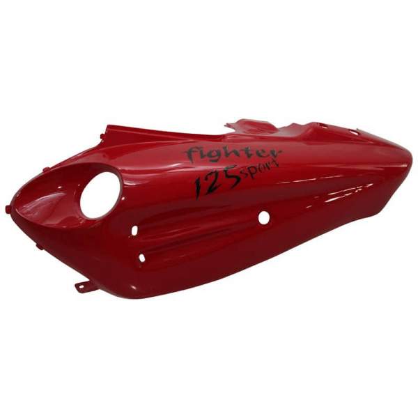 Rear fairing with decoration on the left Fighter 125 Sport red 1020309-2-E-R-Sport