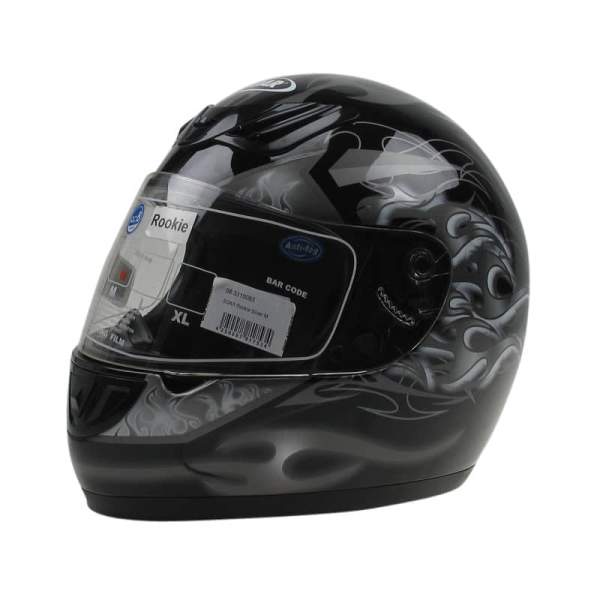 Full-face helmet SOAR Rookie Silver M motorcycle helmet 83310083