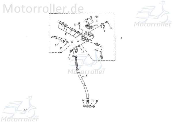 Schraube Rex Innensechskant-Schraube Roller 50ccm 2Takt Motorroller.de Innensechskantschraube Maschinenschraube