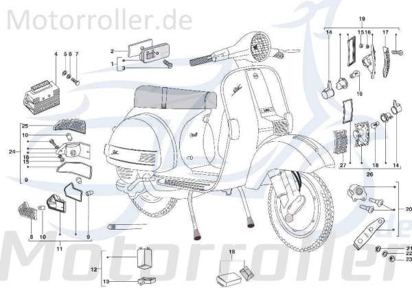 Gleichrichter / Regler Kreidler STAR Deluxe 4S 125 C-3710555 Motorroller.de Spannungsregler Laderegler Stromregler Lade-Regler Spannungs-Regler Moped