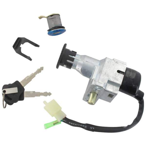 Daelim SC 125 Tank-Verschluss 50ccm 4Takt Zündschloss Motorroller.de Tankverschluss 125ccm 125cc 4T Tank-Deckel Schloss-Set Schlosssatz