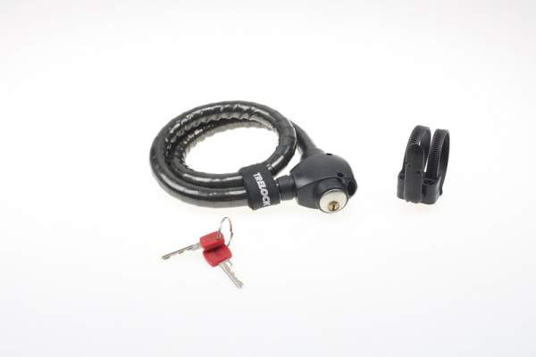 Armored cable lock TRELOCK 40070 Motorroller.de