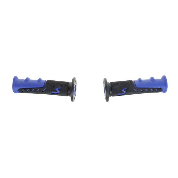 Griffe Griffgummis blau-schwarz L=120mm links: 22 mm rechts: 24 mm 0C6027-SB