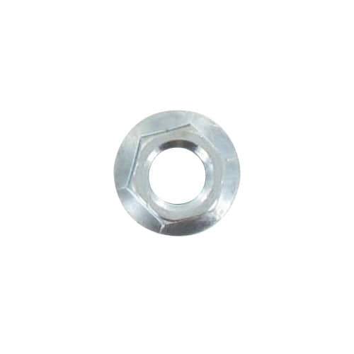 Nut M7 with collar, white galvanized 94050-07000
