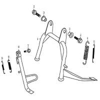Qingqi SC 125 Haupständer 89988 für 125ccm 4Takt FIG.34-1A Motorroller.de 125ccm-4Takt Scooter Ersatzteil Service Inpektion Direktimport Qingqi SC 125 Haupständer 89988 für 125ccm 4Takt FIG.34-1A Motorroller.de 125ccm-4Takt Scooter Ersatzteil Service Inpektion Direktimport