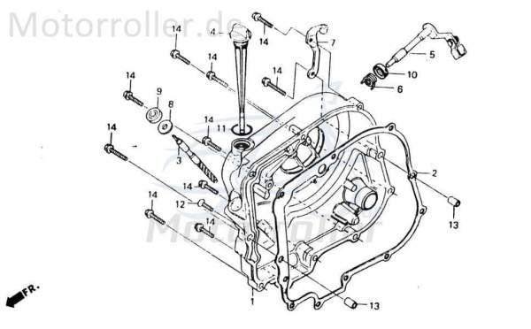 Chunlan Chopper Scheibe Motorrad 125ccm 4Takt 244FM.03.05-06 Motorroller.de Unterlegscheibe U-Scheibe Distanz-Scheibe Unterleg-Scheibe Abstandsscheibe