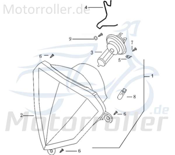 CPI Befestigungsplatte Haltebügel Halter 602-12Y2-001-005 Motorroller.de Halterung Halteblech Scooter Moped Ersatzteil Service Inpektion Direktimport