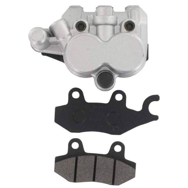 Rex CAPRIOLO 50 Bremshalterung silber vorne links Motorroller.de Bremssattel Bremszange 50ccm 4Takt 139QMB JSD50QT-13 50cc 4T 139QMA