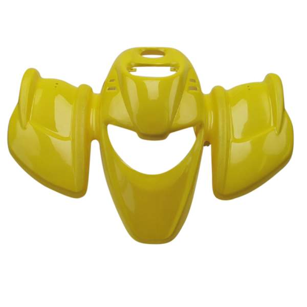 Frontverkleidung gelb Frontschürze Frontmaske 64301-155-00A-G Motorroller.de Front-Cover Lenkerverkleidung Front-Schürze Wetterschild Dekorblende