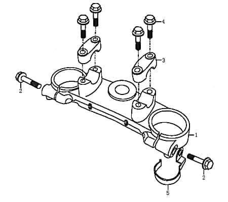 Befestigungsschelle Rex Supermoto 125 DD Gaszug 125ccm 4Takt Motorroller.de 125ccm-4Takt Motorrad Supermoto Enduro 125 Moped Ersatzteil Service