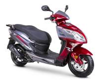 Motorroller Fighter 50 Q-RC-RZ rot 45 km/h Euro 5 Scooter Mokick Kleinkraftrad Motorroller Fighter 50 Q-RC-RZ rot 45 km/h Euro 5 Scooter Mokick Kleinkraftrad