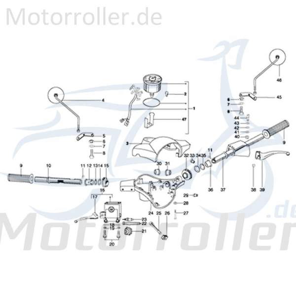 Schaltungsaufnahme Motorrad 250cc 4T Kreidler 720146
