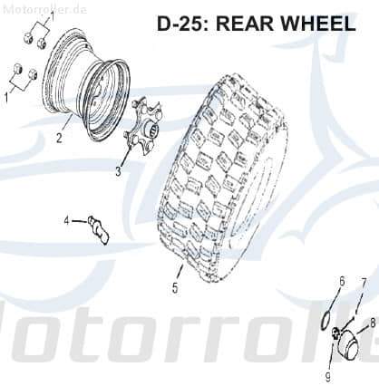 AEON brake disc front right disc brake 42019-159-000