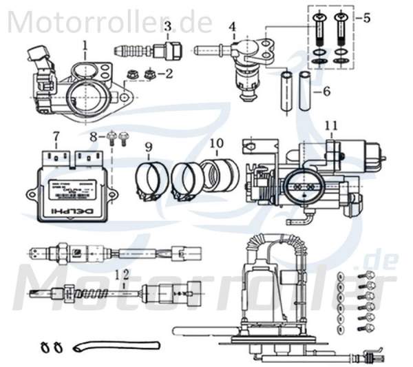 Kreidler DICE GS/SM 125 Pro Kraftstoffpumpe 781250 Motorroller.de Benzinpumpe Original
