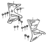 Rex Enduro 125 DD Tankverkleidung rechts glanz-schwarz 89553 Kreidler Motorrad Tankabdeckung Seitenverkleidung Cover Rex Enduro 125 DD Tankverkleidung rechts glanz-schwarz 89553 Kreidler Motorrad Tankabdeckung Seitenverkleidung Cover