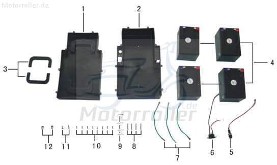 Charging socket OEM standard spare part ZW-Y-06