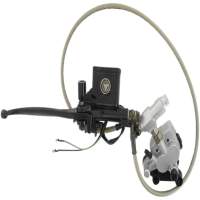 Bremsanlage komplett 2 Kolben silber 1090404-4-SI Bremsanlage komplett 2 Kolben silber 1090404-4-SI